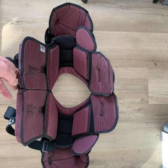 DOUGLAS QB L NITRO QUARTERBACK/WIDE RECEIVER FOOTBALL SHOULDER PAD “19-20” - Picture 11 of 15